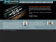 Tablet Screenshot of huntercues.com